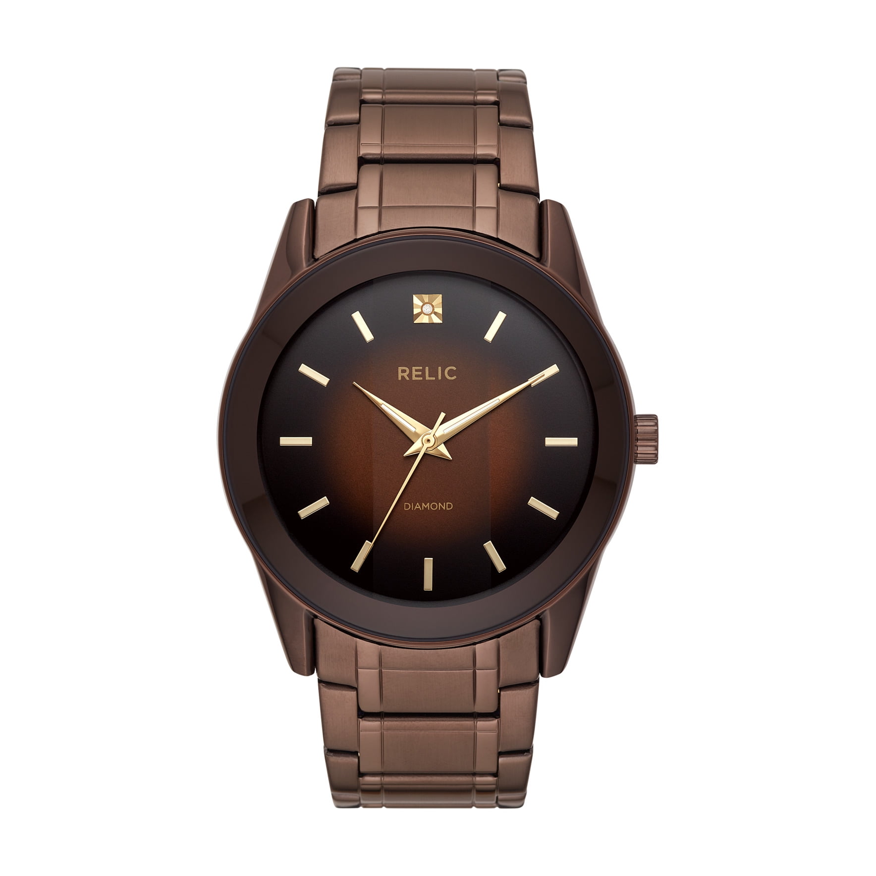 Buy Fossil Machine Three-Hand Date Brown Leather Men's Watch - FS5900 |  Time Watch Specialists